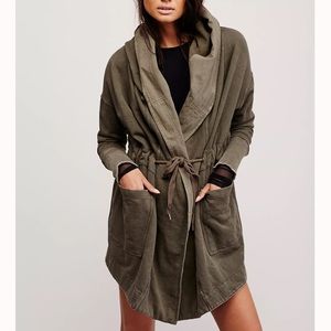 Free People Brentwood Cardi hoodie